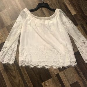 Off the shoulder top
